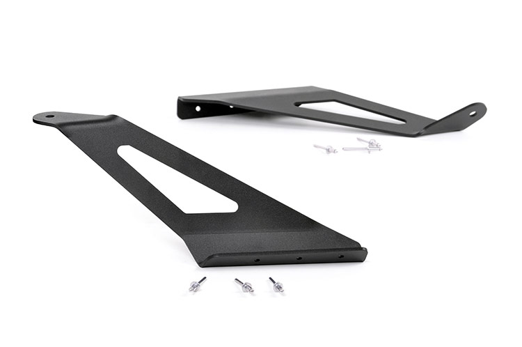 Rough Country 50-Inch Curved Light Bar Mounts for Silverado & Sierra