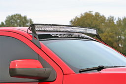 54-Inch Curved Light Bar Windshield Mount for Chevy/GMC SUVs, view 2, Rough Country 70514B