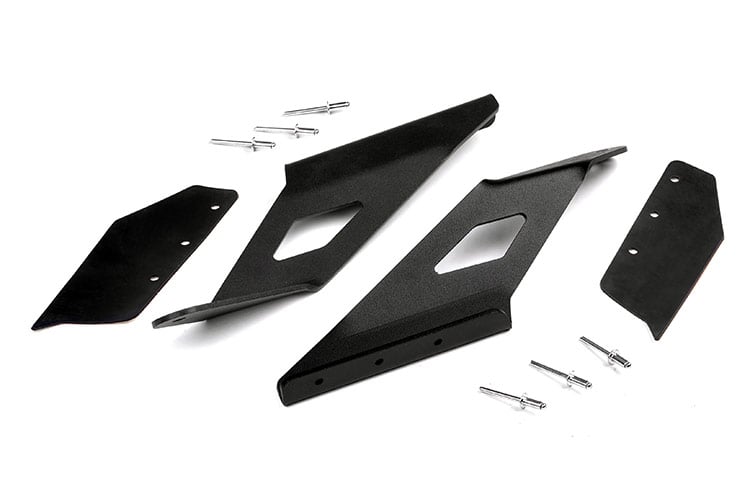 Rough Country 54-Inch Curved Light Bar Windshield Mount for Chevy/GMC SUVs