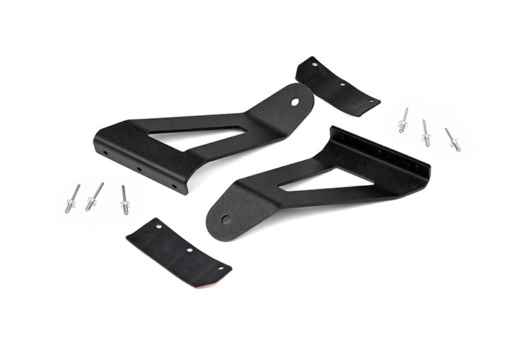 50-Inch Curved LED Light Bar Mounts for 1984-2001 Jeep Cherokee, Rough Country 70517