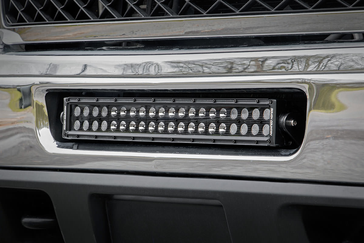 Rough Country LED Light Bar Mounts for Silverado 2500 HD 4WD
