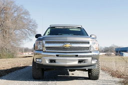 20-Inch Single-Row LED Light Mounts for Silverado 4WD (2007–2013), view 3, Rough Country 70523