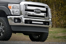 20-Inch LED Light Mount for Ford Super Duty (2011–2016) shown installed, Rough Country 70524