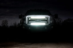 30-Inch Black Series LED Grille Kit for Ford Super Duty (2011-2016) — Part 70530BLDRL, view 4, Rough Country