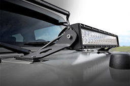 20-Inch LED Light Bar Mounts for 2007–2017 Jeep Wrangler, view 3, Rough Country 70533