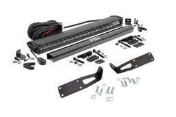 20-Inch Black Series LED Light Bar Kit for Ram 2500/3500 4WD, Rough Country 70568BL