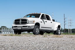 20 Inch Black Series LED Light Bar Kit for Ram 2500/3500 4WD, view 3, Rough Country 70568BLDRL