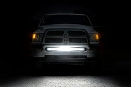Hidden Bumper LED Light Bar Mounts for Ram 2500/3500 4WD (2011-2018), view 4, Rough Country 70569