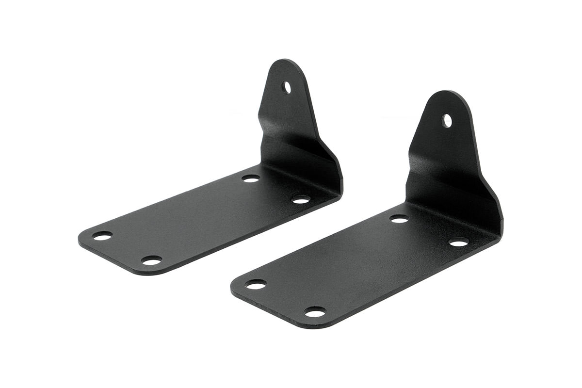 Hidden Bumper LED Light Bar Mounts for Ram 2500/3500 4WD (2011-2018), Rough Country 70569