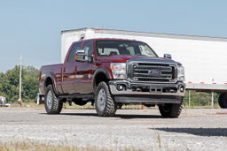 2-Inch Black Series LED Fog Light Kit for Ford Super Duty (2011-2016), view 3, Rough Country 70622
