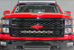 Behind-Grille 30-Inch LED Light Kit for Silverado 1500 (2014–2015), view 5, Rough Country 70624
