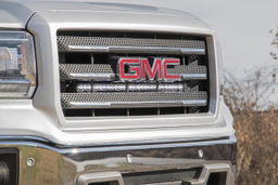 30-Inch Chrome Series LED Grille Kit for Silverado/Sierra 1500, view 4, Rough Country 70625