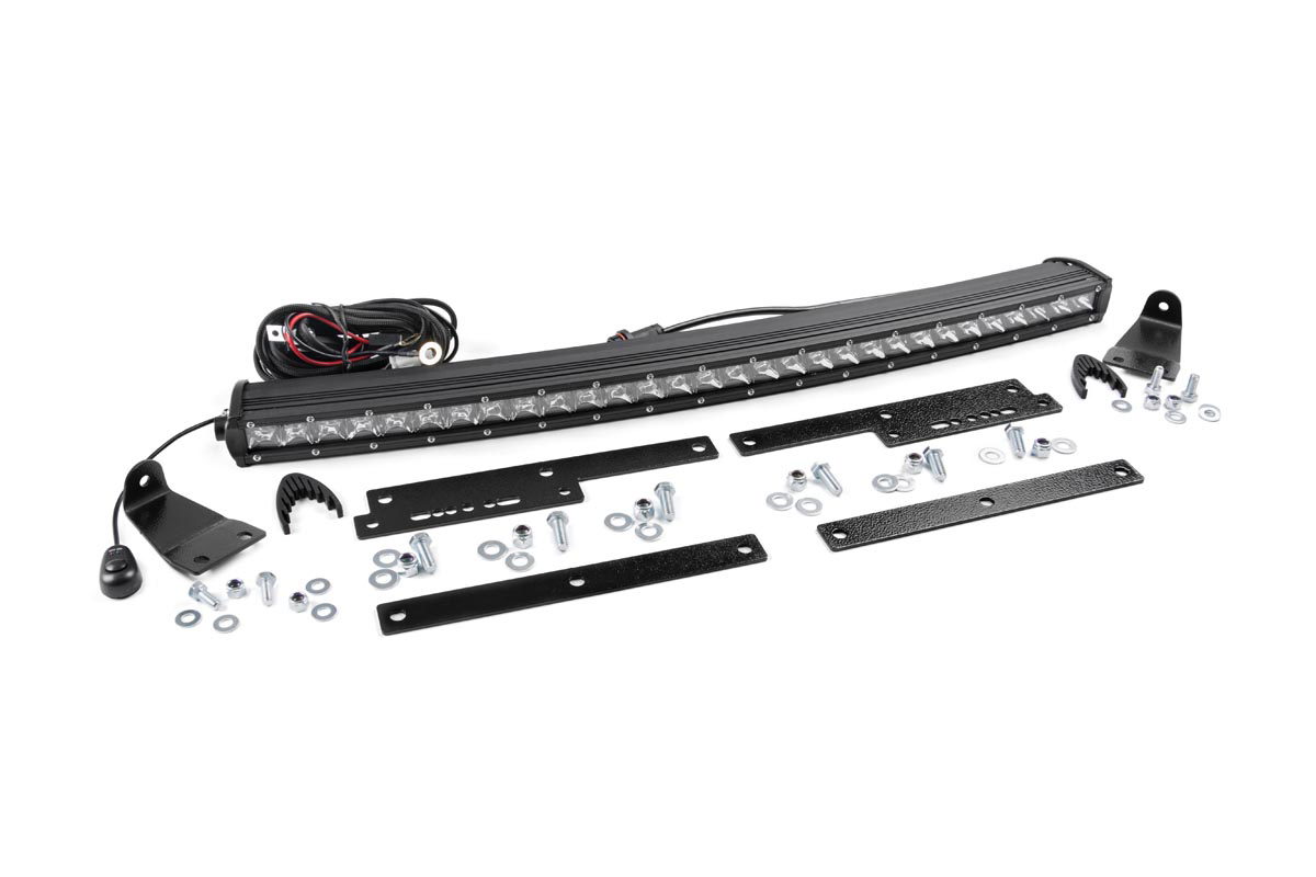 30-Inch Chrome Series LED Grille Kit for Silverado/Sierra 1500, Rough Country 70625