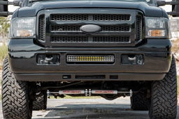 20-Inch Black Series LED Light Bar Kit for Ford Super Duty (05-07), view 2, Rough Country 70665DRL