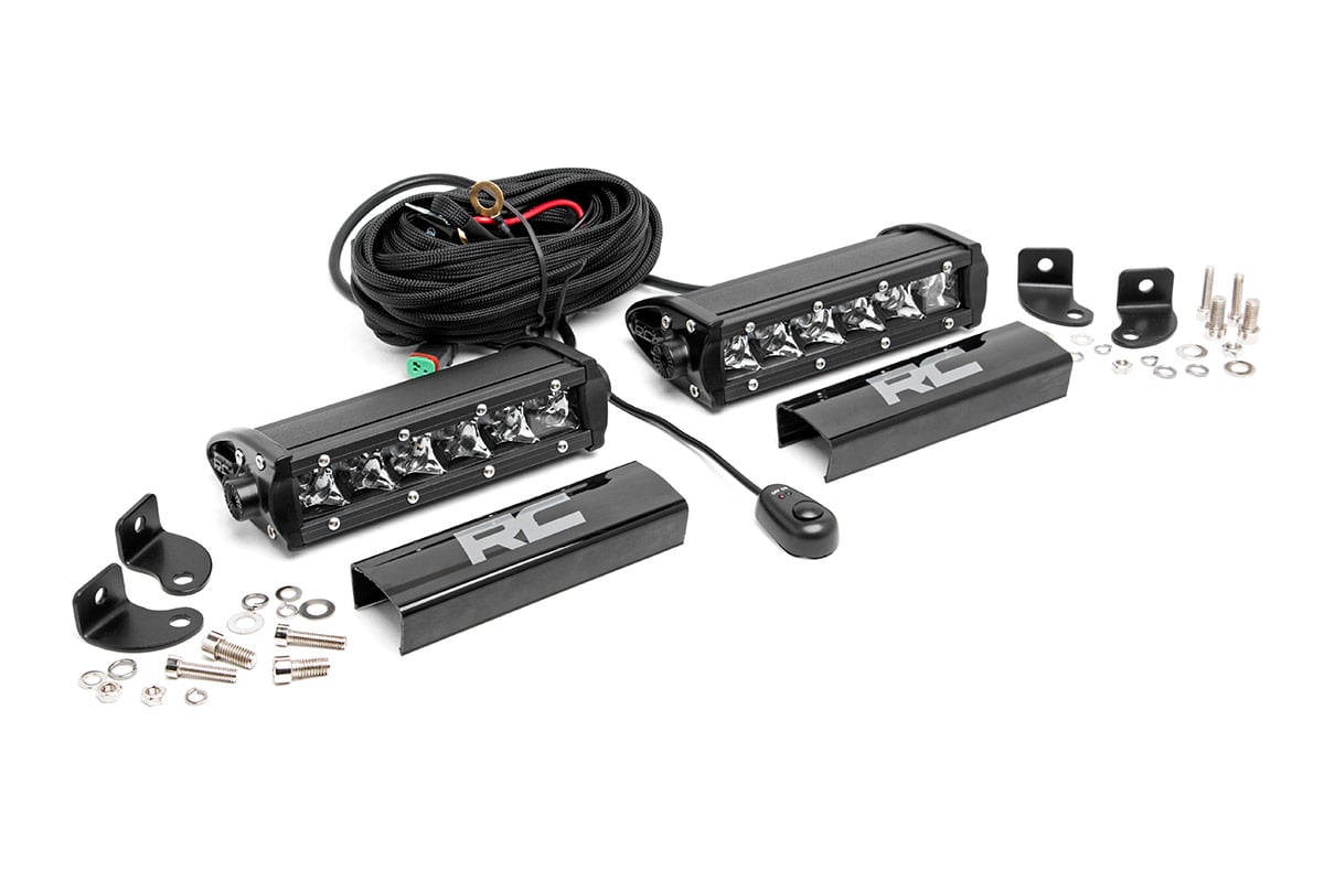Rough Country 6-Inch Chrome Series LED Light Bar