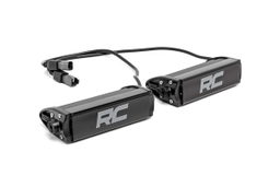 6-Inch Black Series Single-Row LED Light Bar, view 2, Rough Country 70706BL
