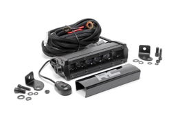 6-Inch Black Series LED Light Bar — 2400 Lumens, Rough Country 70707BL