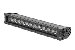 12-Inch Black Series LED Light Bar with Amber DRL, view 3, Rough Country 70712BLDRLA