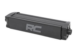 8-Inch Black Series LED Light Bar with Daytime Running LEDs — Part 70718BLDRL, view 3, Rough Country