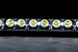 8-Inch Black Series LED Light Bar with Daytime Running LEDs — Part 70718BLDRL, view 4, Rough Country