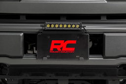 8-Inch Black Series LED Light Bar with Amber DRL, view 5, Rough Country 70718BLDRLA