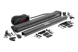 20 Inch Black Series LED Light Bar, view 2, Rough Country 70720BL