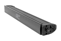 20-Inch Black Series Single-Row LED Light Bar with DRL, view 4, Rough Country 70720BLDRL