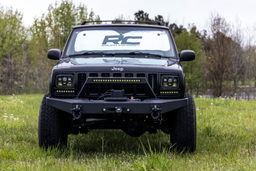 8-Inch Black Series LED Light Bar with Daytime Running LEDs — Part 70728BLDRL, view 5, Rough Country