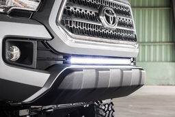 30-Inch Black Series Single-Row LED Light Bar with DRL, view 6, Rough Country 70730BLDRL
