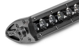 40-Inch Black Series LED Light Bar with Spot Beam, view 3, Rough Country 70740BL