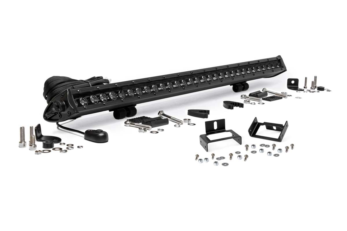 Rough Country 30-Inch Black Series LED Grille Kit for Ford Super Duty