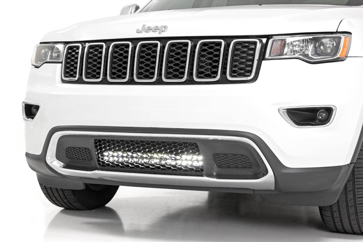 Rough Country 20-Inch Black Series LED Light Bar Kit for Grand Cherokee