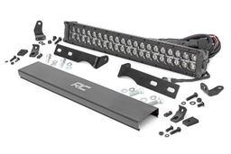 20-Inch Black Series LED Light Bar Kit for Grand Cherokee (2011–2020), Rough Country 70773DRLA
