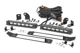 Dual 6-Inch Black Series LED Grille Kit for Ram 1500 (2019–2024), view 5, Rough Country 70783