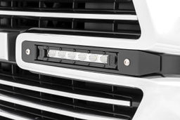 Dual 6-Inch Chrome Series LED Grille Kit for Ram 1500 (2019–2024), Rough Country 70784