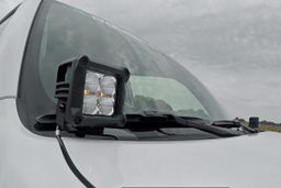2-Inch Black Series LED Ditch Light Kit for 2010–2024 Toyota 4Runner, view 3, Rough Country 70796
