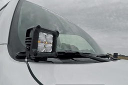 2-Inch Black Series LED Ditch Light Kit for 2010-2024 4Runner, view 3, Rough Country 70797