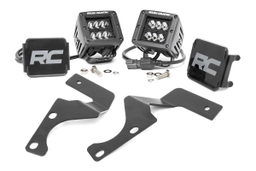 Black Series LED Ditch Light Kit for Toyota 4Runner (2010–2024), Rough Country 70799