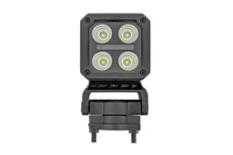 3600-Lumen Flood LED Light Pair with Amber DRL, view 2, Rough Country 70802