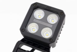3600-Lumen Flood LED Light Pair with Amber DRL, view 6, Rough Country 70802