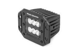 2-Inch Black Series LED Light Pods — 4800 Lumens, view 2, Rough Country 70803BL