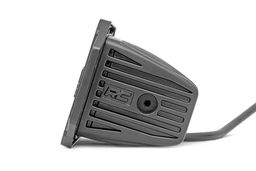 2-Inch Black Series LED Light Pods with Amber DRL — Part 70803BLKDRLA, view 3, Rough Country