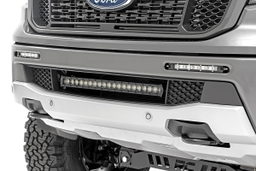 20-Inch Black Series LED Light Bar Kit for 2019–2023 Ford Ranger, view 2, Rough Country 70815