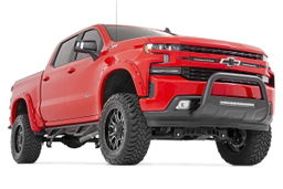 Dual 10-Inch LED Grille Kit for Silverado 1500 (2019–2022), view 4, Rough Country 70818