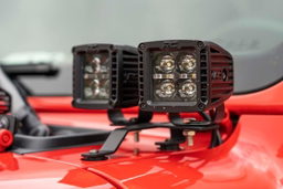 Quad Cube Light Kit for Jeep Wrangler 4WD (2018-2025), view 4, Rough Country 70822