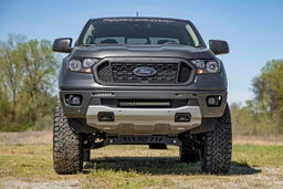 6-Inch Black Series LED Light Bar Kit for 2019–2023 Ford Ranger, view 2, Rough Country 70829