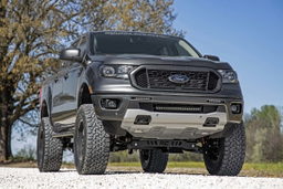 6-Inch Black Series LED Light Bar Kit for 2019–2023 Ford Ranger, view 3, Rough Country 70829