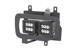 Dual Fog Light Kit with 2-Inch LED Pods for Ford F-150 (2015–2017), view 2, Rough Country 70833