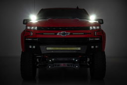 Black Series LED Ditch Light Kit for Silverado 1500 (2019–2025), view 6, Rough Country 70841