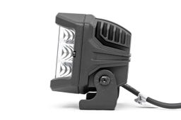 3-Inch Chrome Series LED Lights, 140-Degree Wide Beam, view 3, Rough Country 70904
